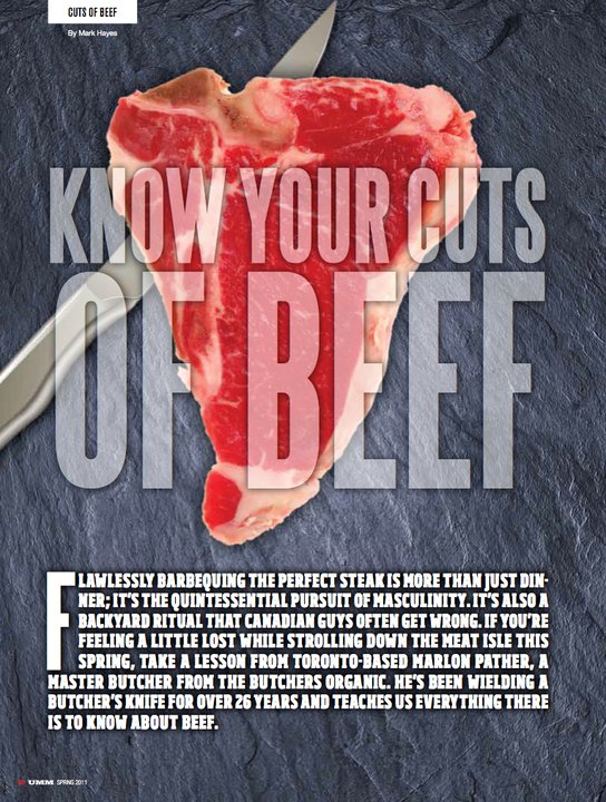 Know Your Cuts of Beef Mark Hayes Urban Male Magazine 1