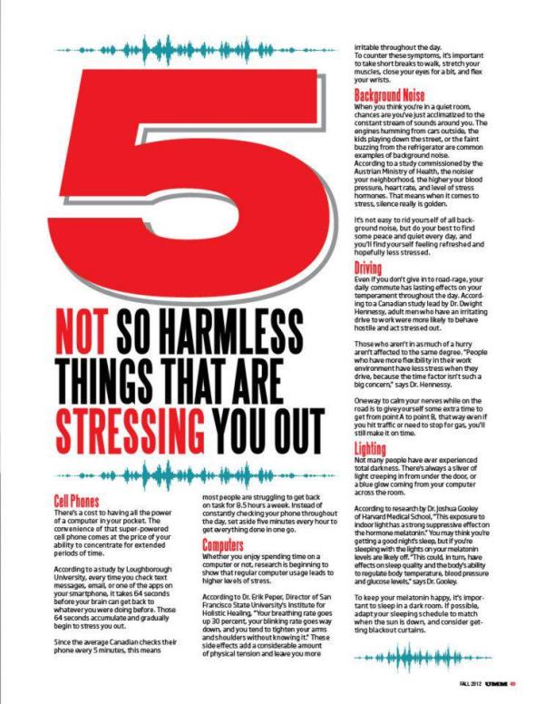 UMM Magazine Mark Hayes