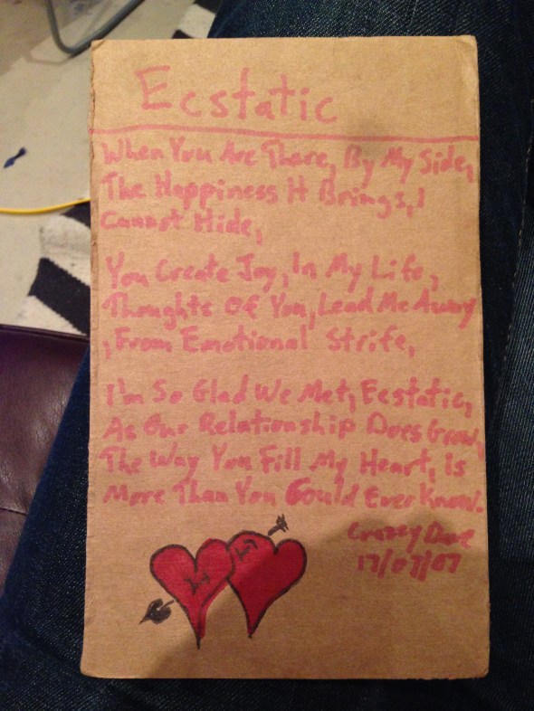 A Poem by Crazzy Dave Ottawa Homeless Poet